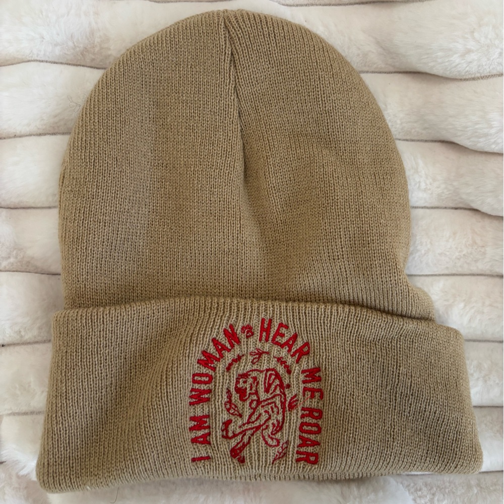 Feminist beanie